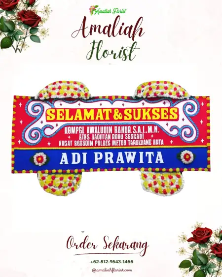 Papan Bunga Ucapan Selamat Surodadi